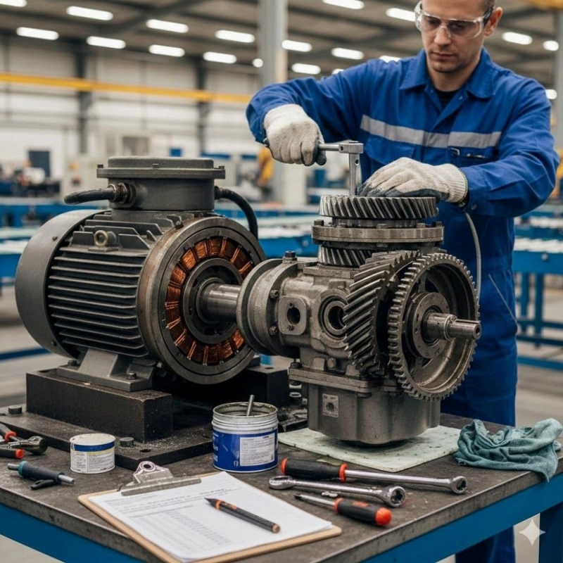 Imagem ilustrativa de Assistência técnica de motores industriais